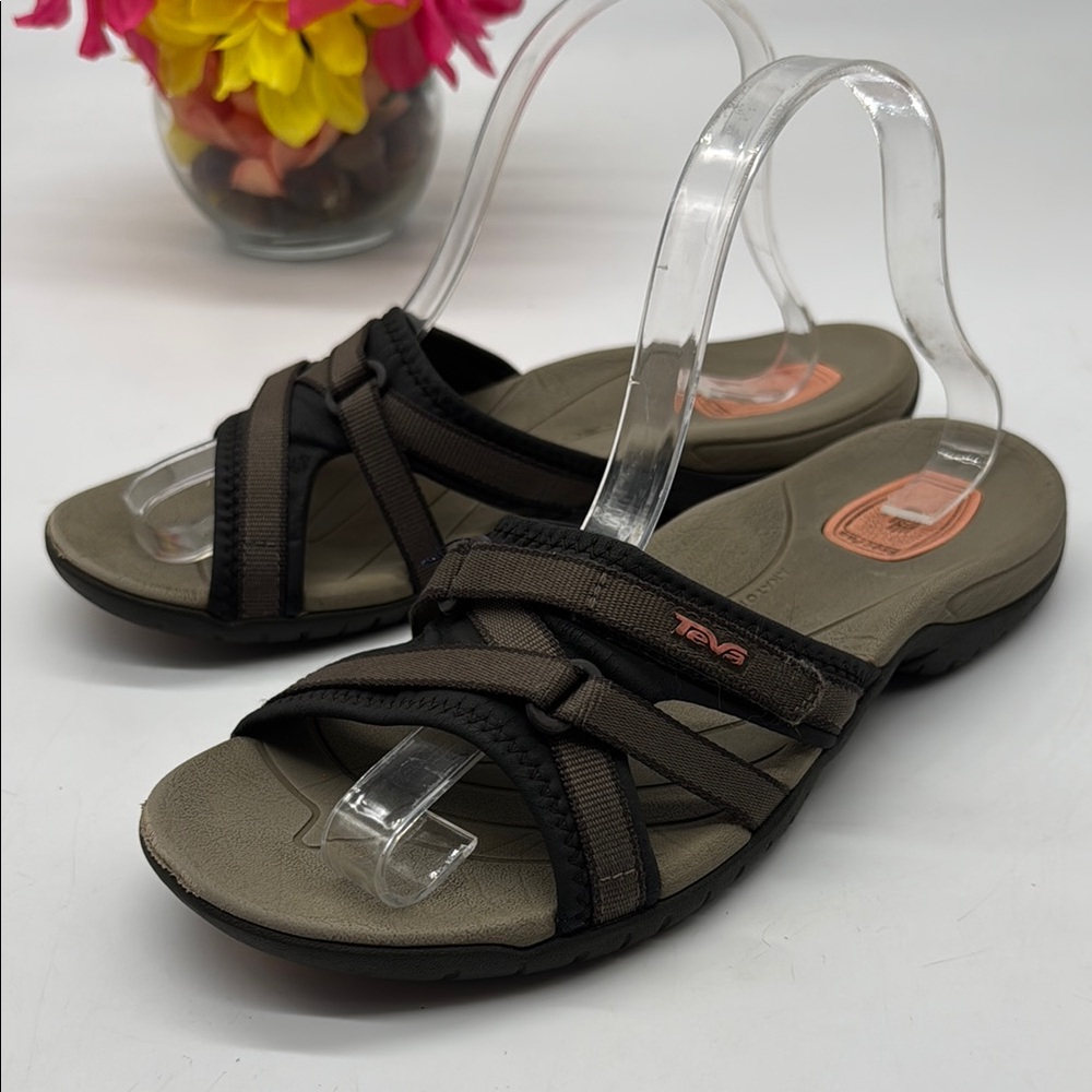Teva Black and Brown Women's Sandals